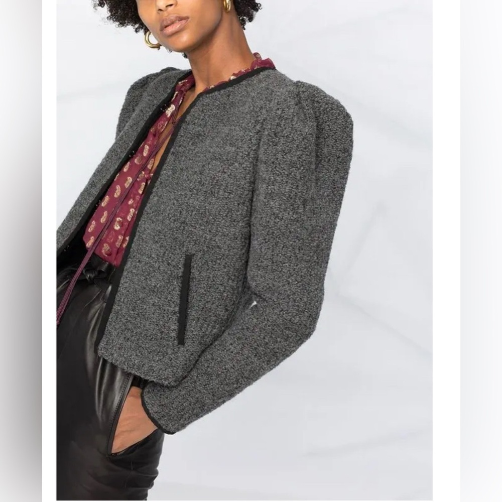 Isabel Marant Gray Zingy Jacket